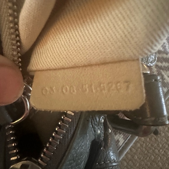 Chloe Mini Paddington Grey Leather Handbag with Key and Lock - Picture 13 of 15